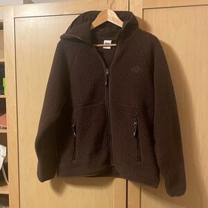 TNA polar fleece zip up hip